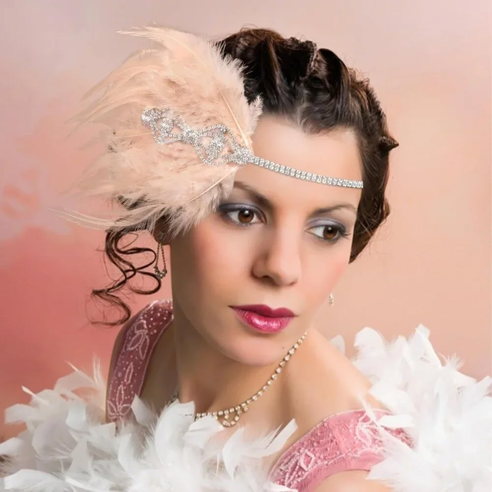 Flapper Feather Headband